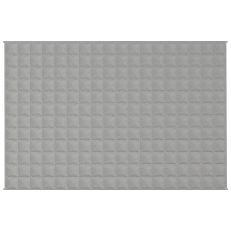 vidaXL smaguma sega, 120x180 cm, 5 kg, audums, pelēka