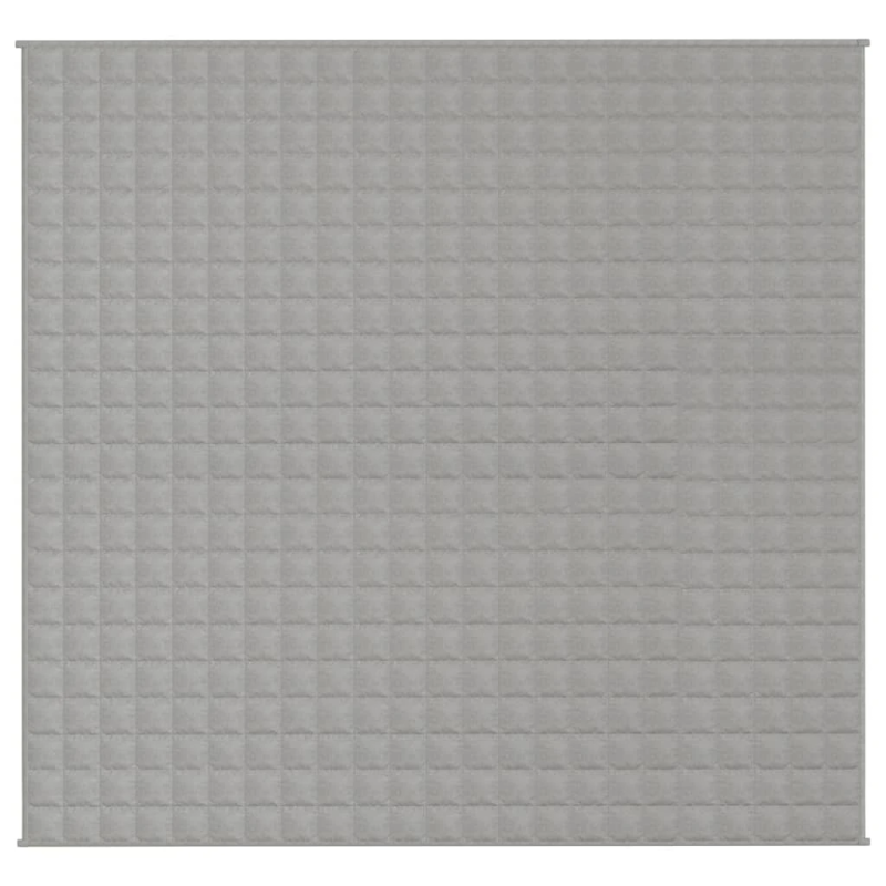 vidaXL smaguma sega, pelēka, 220x235 cm, 15 kg, audums