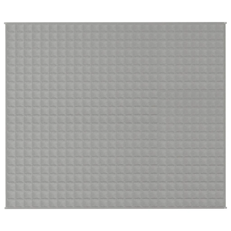 vidaXL smaguma sega, pelēka, 220x260 cm, 11 kg, audums