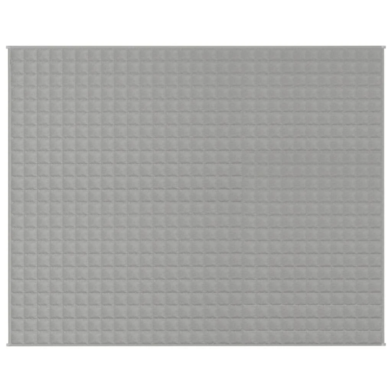 vidaXL smaguma sega, pelēka, 235x290 cm, 11 kg, audums