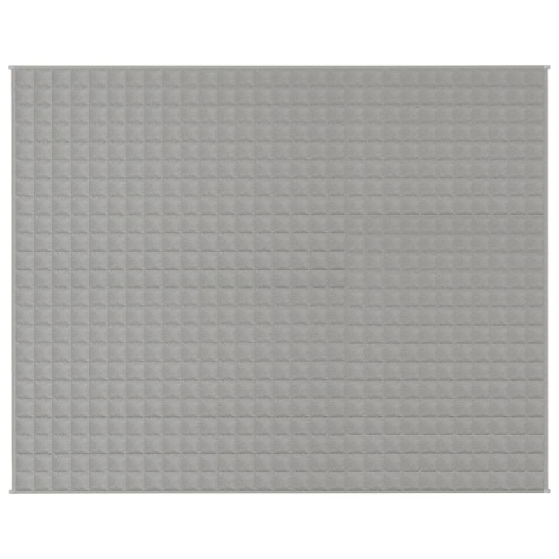 vidaXL smaguma sega, pelēka, 235x290 cm, 15 kg, audums