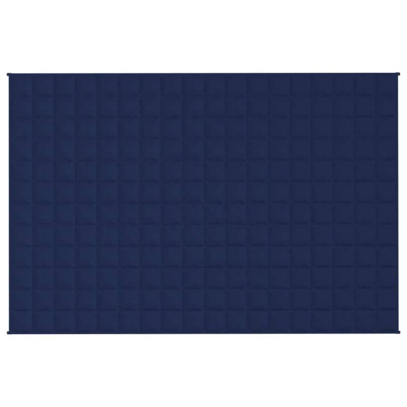 vidaXL smaguma sega, zila, 120x180 cm, 9 kg, audums