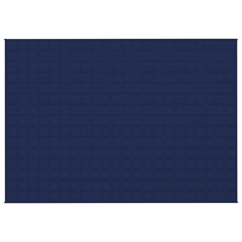 vidaXL smaguma sega, zila, 155x220 cm, 11 kg, audums