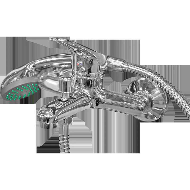 Jaucējkrāns vannai ar dušas kompl. S-4-40K Skinny