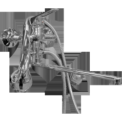 Jaucējkrāns vannai ar dušas kompl. S-5-40K Skinny