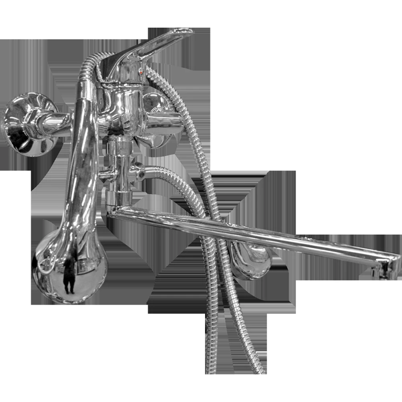 Jaucējkrāns vannai ar dušas kompl. S-5-40K Skinny