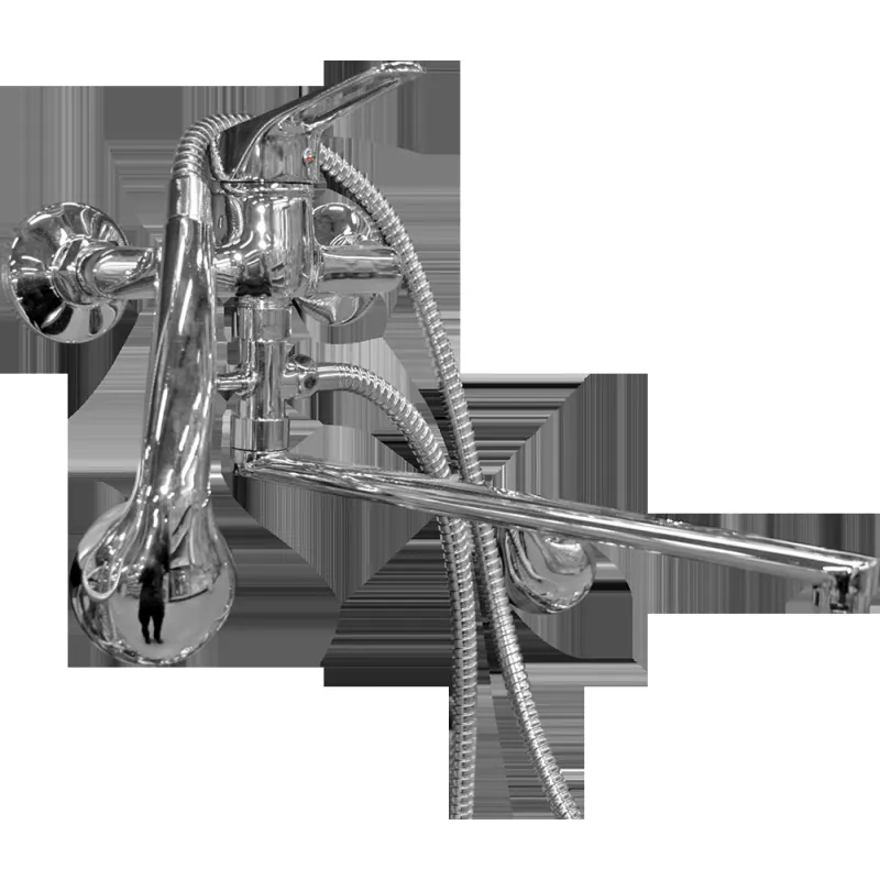 Jaucējkrāns vannai ar dušas kompl. S-5-40K Skinny