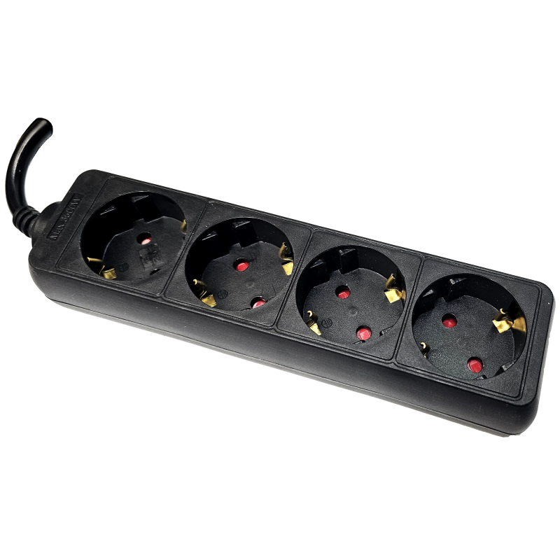 Pagarinātājs 4-vietīgs 3m a-z pievadvads 3Gx1.5mm