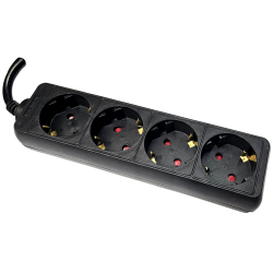 Pagarinātājs 4-vietīgs 5m a-z pievadvads 3Gx1.5mm