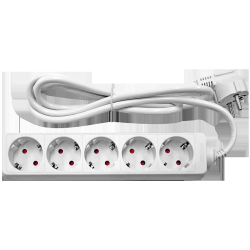 Pagarinātājs 5-vietīgs1.5m a-z pievadvads 3Gx1.5mm