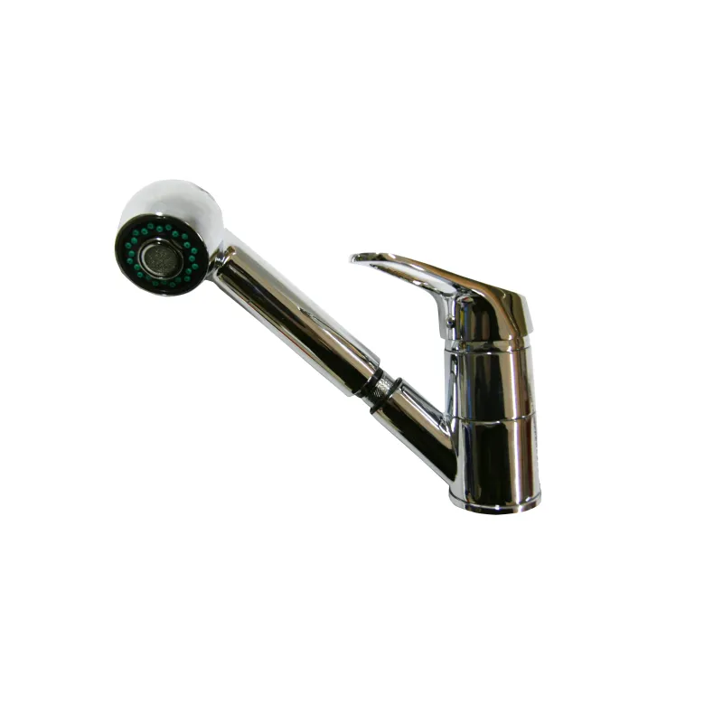 Jaucējkrāns izlietnei ar izvelk. izteku S-2-403 Skinny