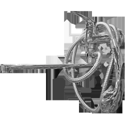 Jaucējkrāns vannas ar dušas komplektu A-5-35K Angelic