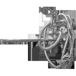 Jaucējkrāns vannas ar dušas komplektu A-5-35K Angelic