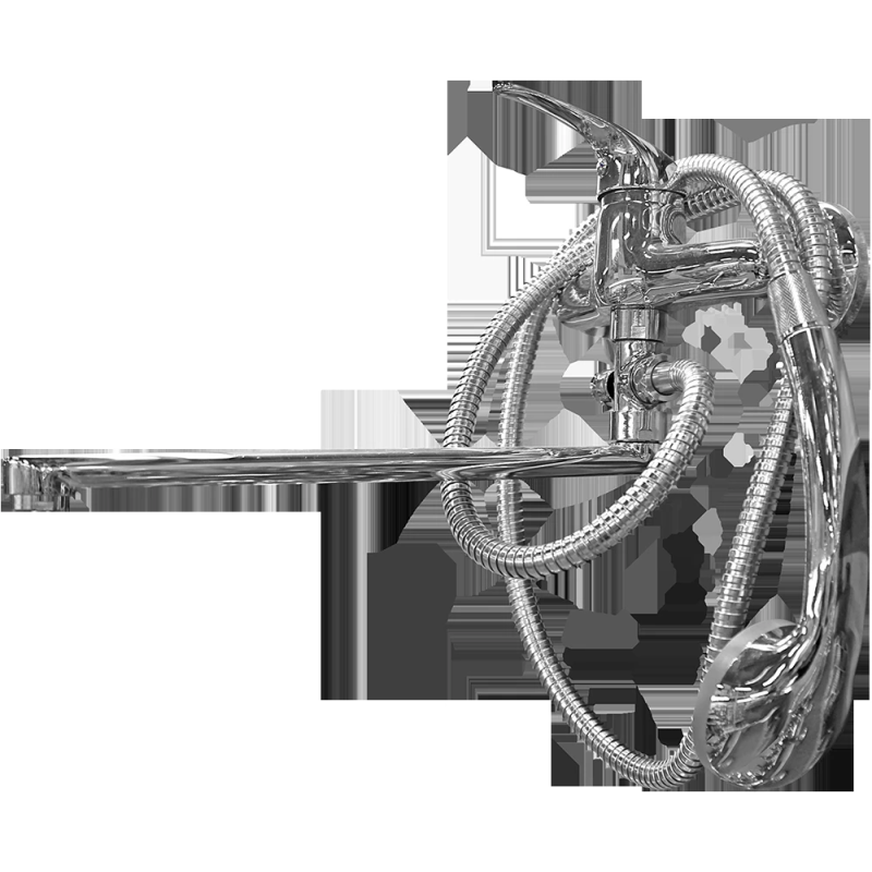 Jaucējkrāns vannas ar dušas komplektu A-5-35K Angelic