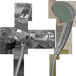 Jaucējkrāns dušas ar dušas komplektu F-7-40K Flora