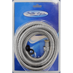 Dušas pievads H-3 175cm, dubultā pinuma kon. uzg., hromēts