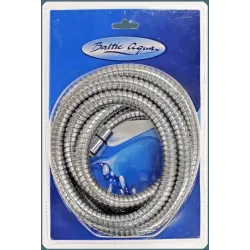 Dušas pievads H-4 200cm, dubultā pinuma, kon. uzg., hromēts