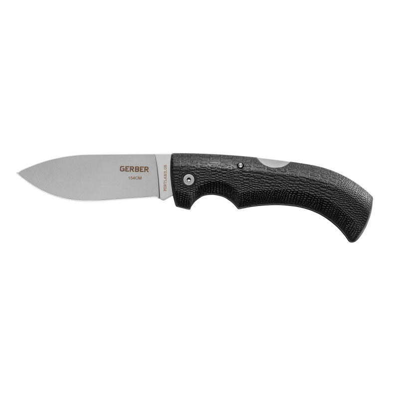 Nazis gator 154cm drop point, fine edge