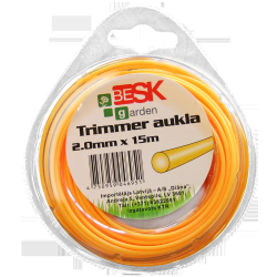 Trimmera aukla 2.0mm15m apaļa