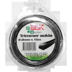 Леска для триммера 2.0mm15m квадр.