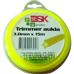 Trimmera aukla 1.6mm15m zvaigzne
