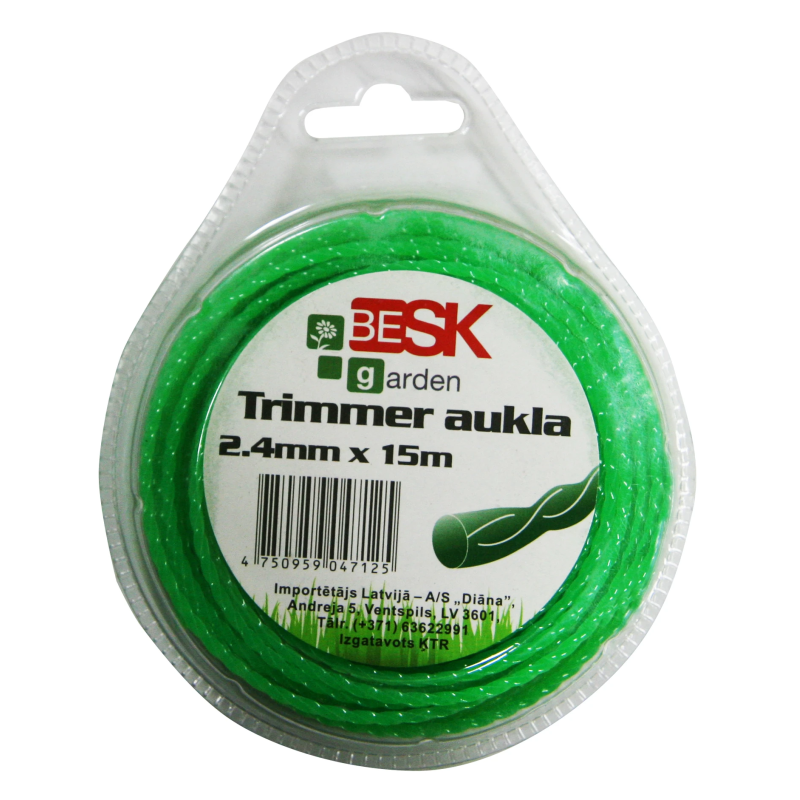 Trimerio siūlas 2.4mm15m twist