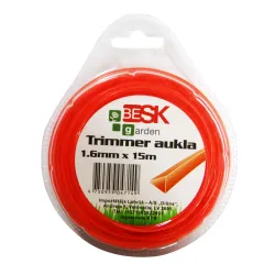 Trimmera aukla 1.6mm15m trīsstūris
