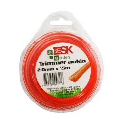Trimmera aukla 2.0mm15m trīsstūris