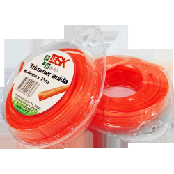 Trimmera aukla 2.4mm15m trīsstūris
