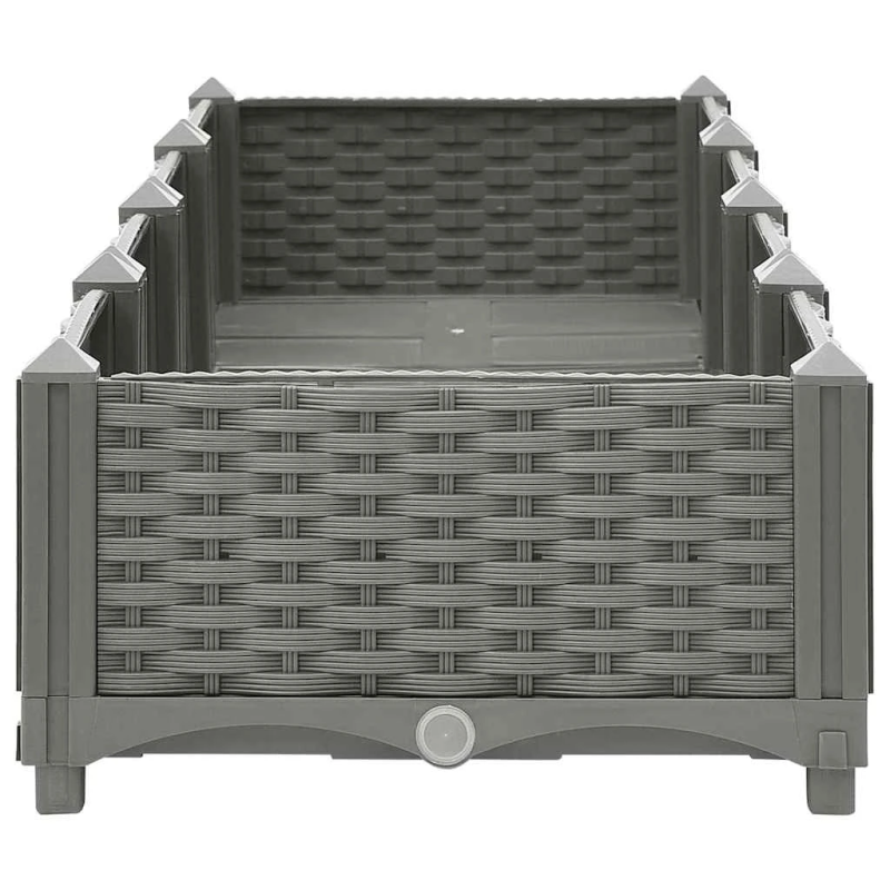 vidaXL puķu kaste, 160x40x23 cm, polipropilēns