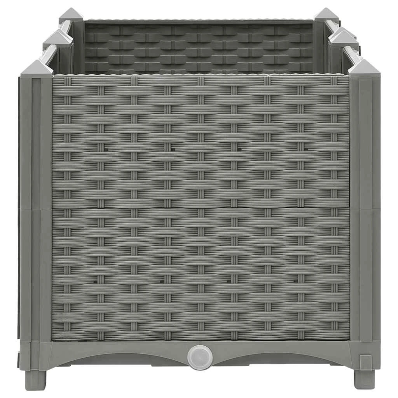 vidaXL puķu kaste, 80x40x38 cm, polipropilēns