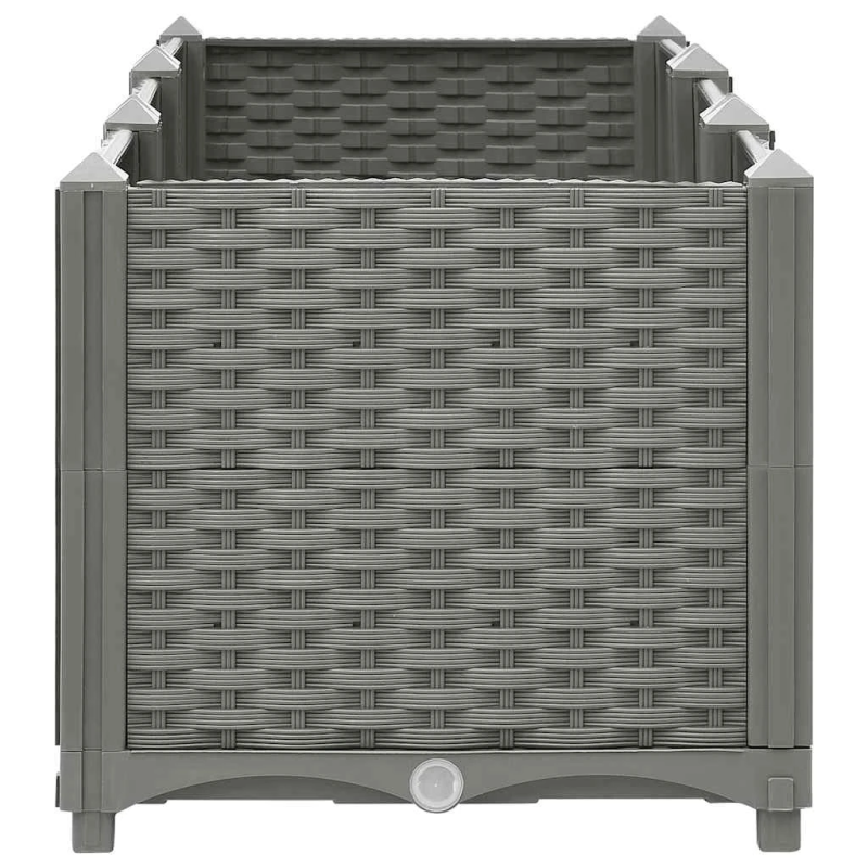 vidaXL puķu kaste, 120x40x38 cm, polipropilēns