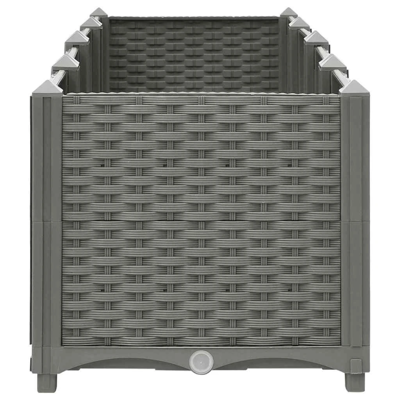 vidaXL puķu kaste, 160x40x38 cm, polipropilēns