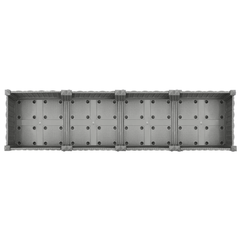 vidaXL puķu kaste, 160x40x71 cm, polipropilēns