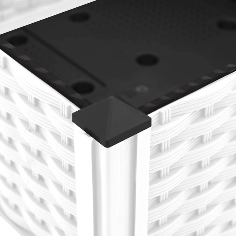 vidaXL puķu kaste, 40x40x23 cm, polipropilēns