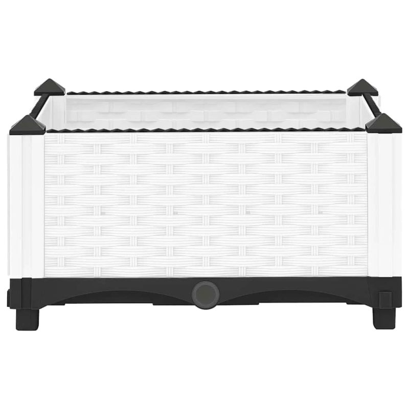 vidaXL puķu kaste, 40x40x23 cm, polipropilēns