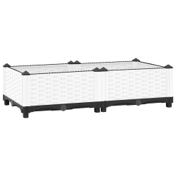 vidaXL puķu kaste, 80x40x23 cm, polipropilēns