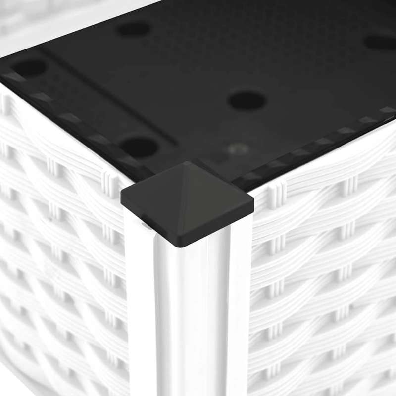 vidaXL puķu kaste, 80x40x23 cm, polipropilēns