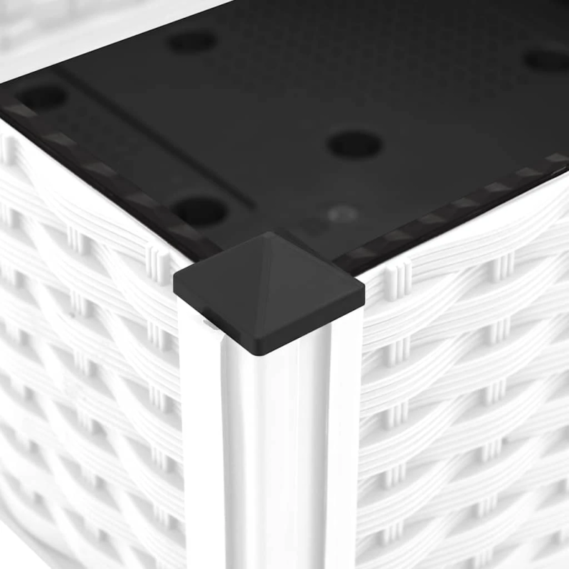 vidaXL puķu kaste, 120x40x23 cm, polipropilēns