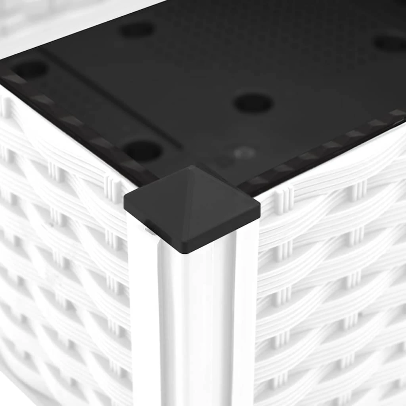 vidaXL puķu kaste, 160x40x23 cm, polipropilēns