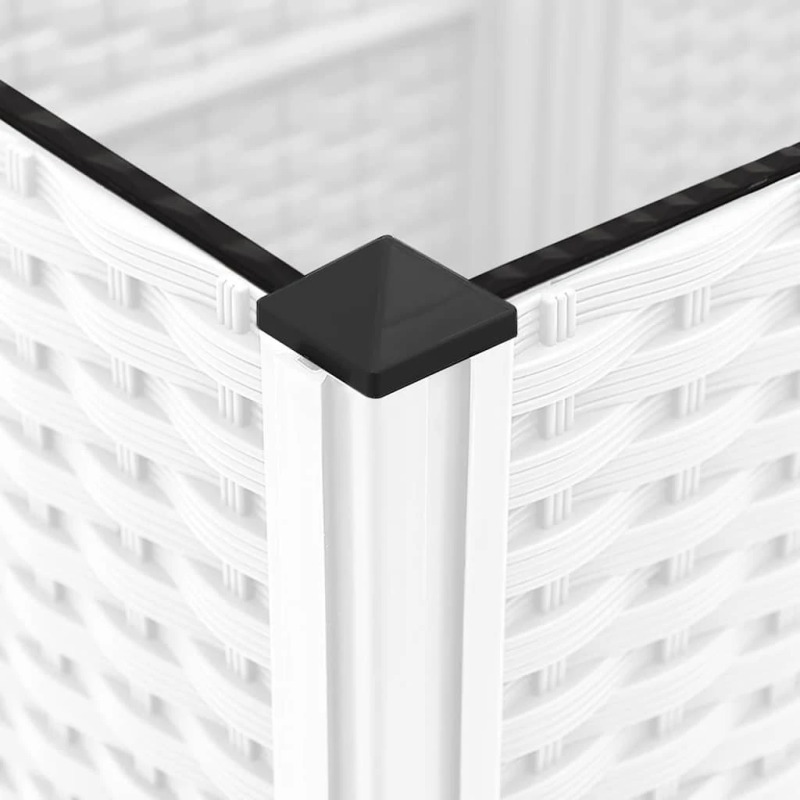 vidaXL puķu kaste, 160x40x38 cm, polipropilēns