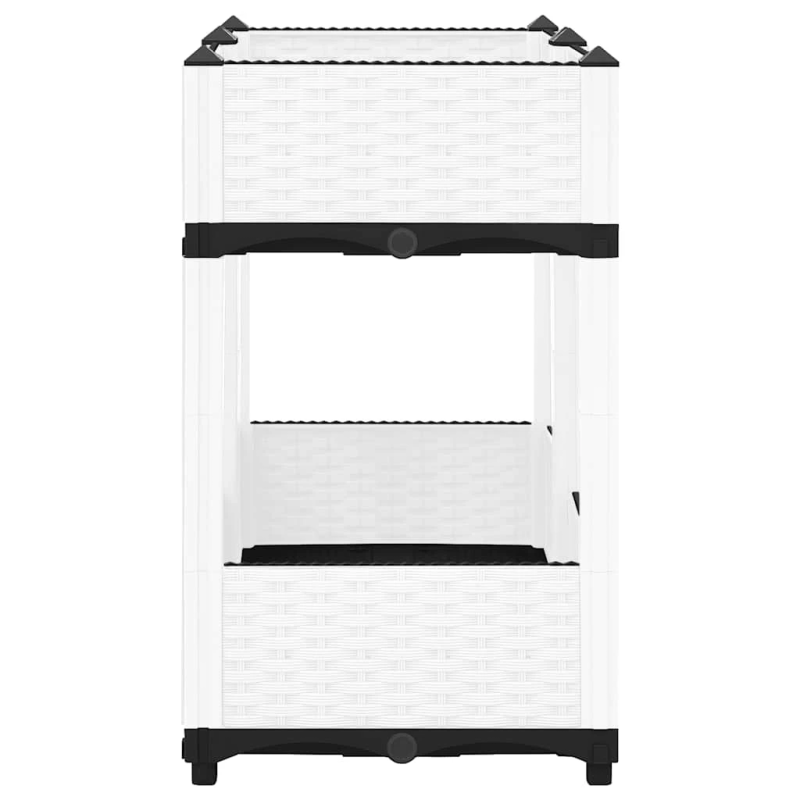 vidaXL puķu kaste, 80x40x71 cm, polipropilēns