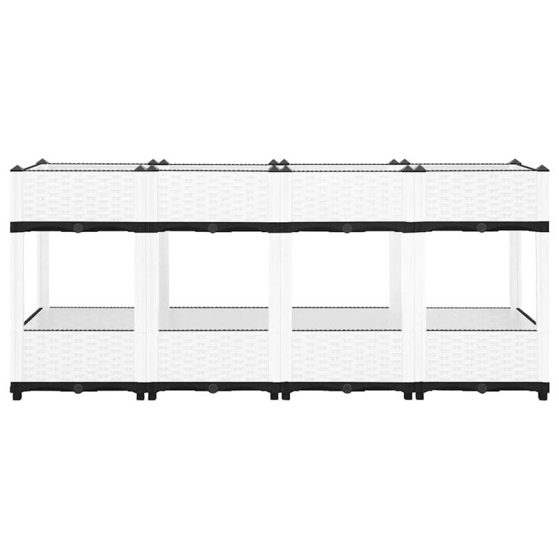 vidaXL puķu kaste, 160x40x71 cm, polipropilēns