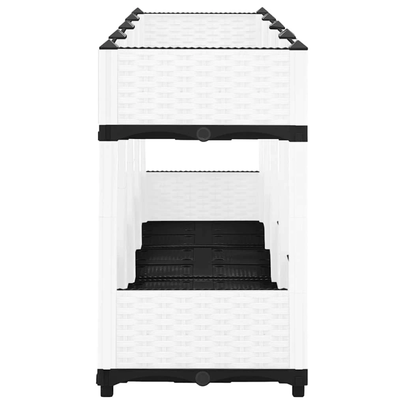 vidaXL puķu kaste, 160x40x71 cm, polipropilēns