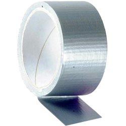 Līmlenta remonta mitrumizturīga 38mm 50m sudraba krāsā