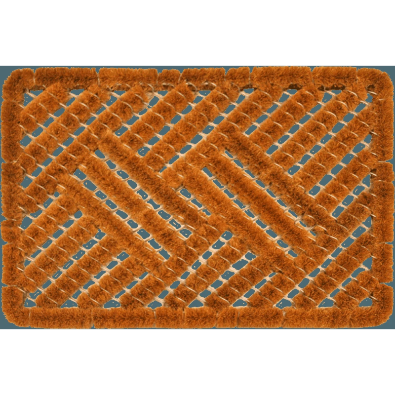 Kājslauķis 40x60cm ar kokosšķiedru birstēm