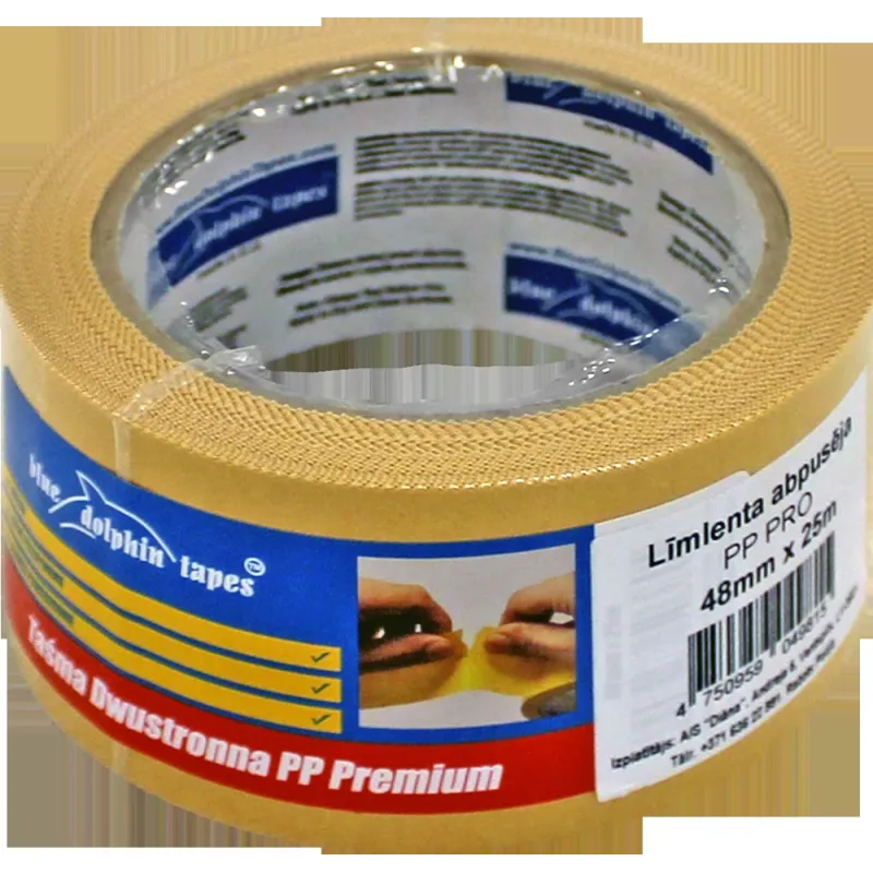 Līmlenta abpusēja PP PRO 48mm 25m