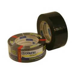 Juostinė juosta juodai plėvelei sujungti 50mm 50m