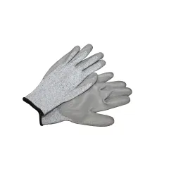 Cut-resistant gloves with PU coating, size 10