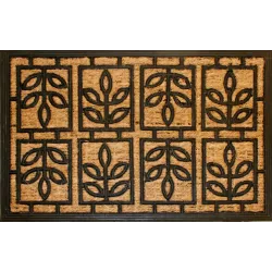 Kājslauķis 40x60cm kokosšķiedras ar gumiju lapiņas